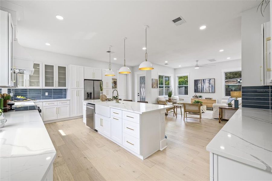 Furnished interior view inside a new home in , St. Petersburg (Image 37).