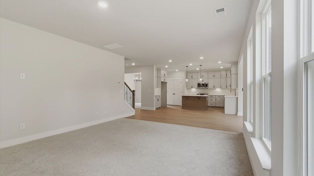 Furnished interior view inside a new home in The Reserve at Livingston Park, Easley (Image 16).