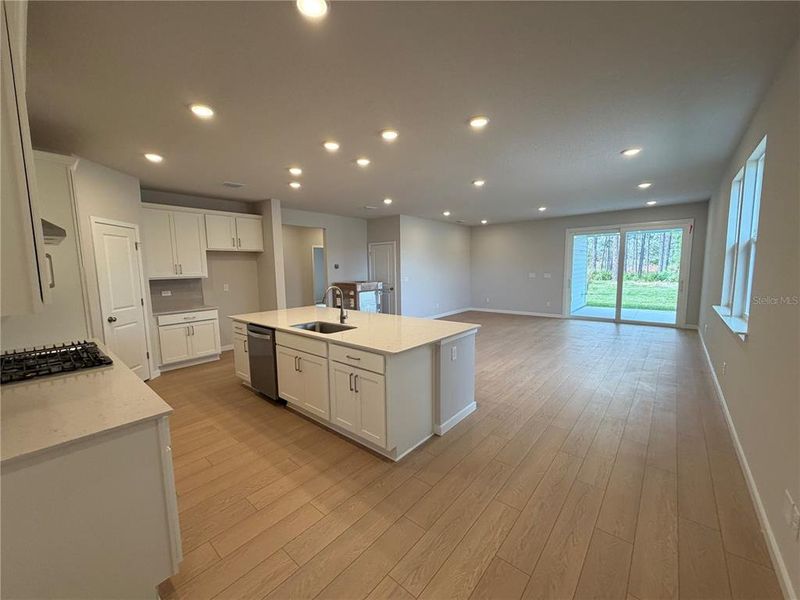Furnished interior view inside a new home in The Magnolia Series at Reserve East, Flagler Beach (Image 7). Furnished interior view inside a new home in The Magnolia Series at Reserve East, Flagler Beach (Image 7).