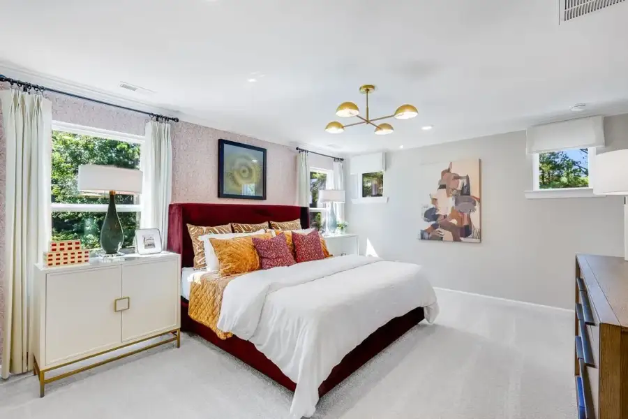 Furnished interior view inside a new home in Eagle Trace, Wendell (Image 8).