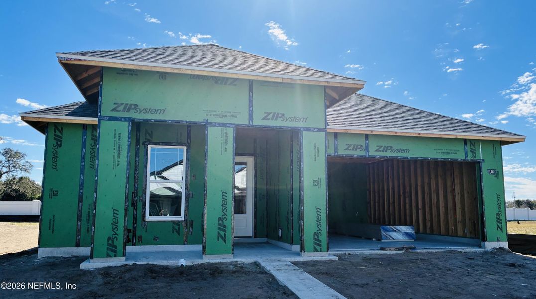 In-progress construction of a new home in , St. Augustine, FL (Image 11).