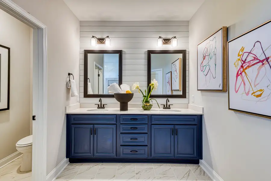 Representative furnished interior of a home built from the Promenade by McKee Homes in The Cottages at 78 North, Sanford (Image 14).