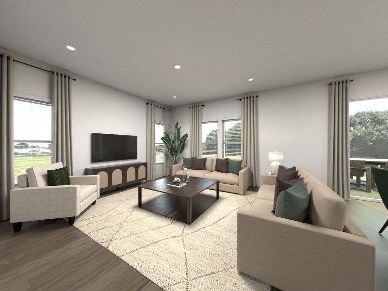 Furnished interior view inside a new home in Waltons Grove, Mount Juliet (Image 5).