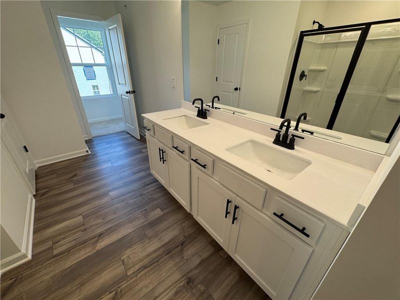 Furnished interior view inside a new home in Laurelwood, Douglasville (Image 13).