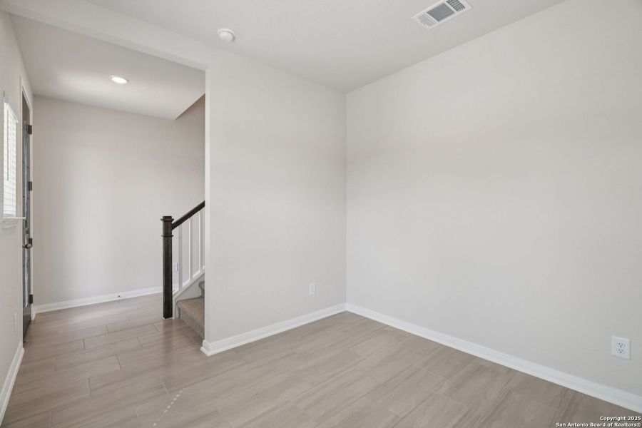 Spacious, unfurnished interior of a new home in Legendary Trails - Classic Series, Cibolo (Image 21). Spacious, unfurnished interior of a new home in Legendary Trails - Classic Series, Cibolo (Image 21).