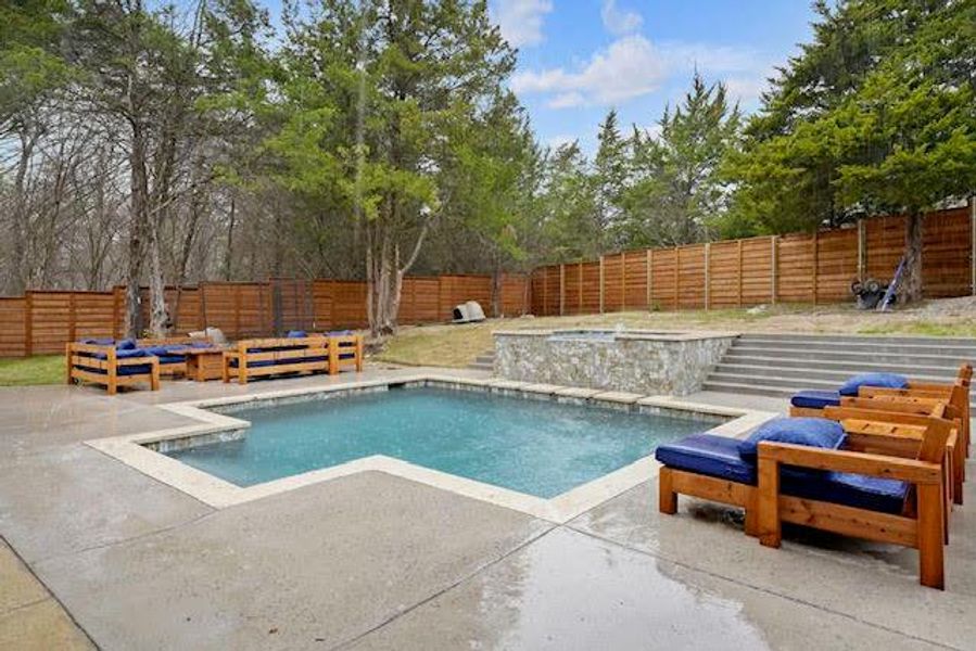 Exterior details and patio area of a home in , Lancaster (Image 3). Exterior details and patio area of a home in , Lancaster (Image 3).
