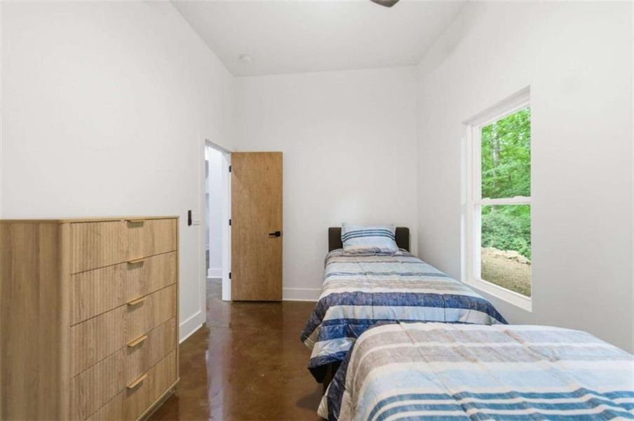 Furnished interior view inside a new home in , Atlanta (Image 59).