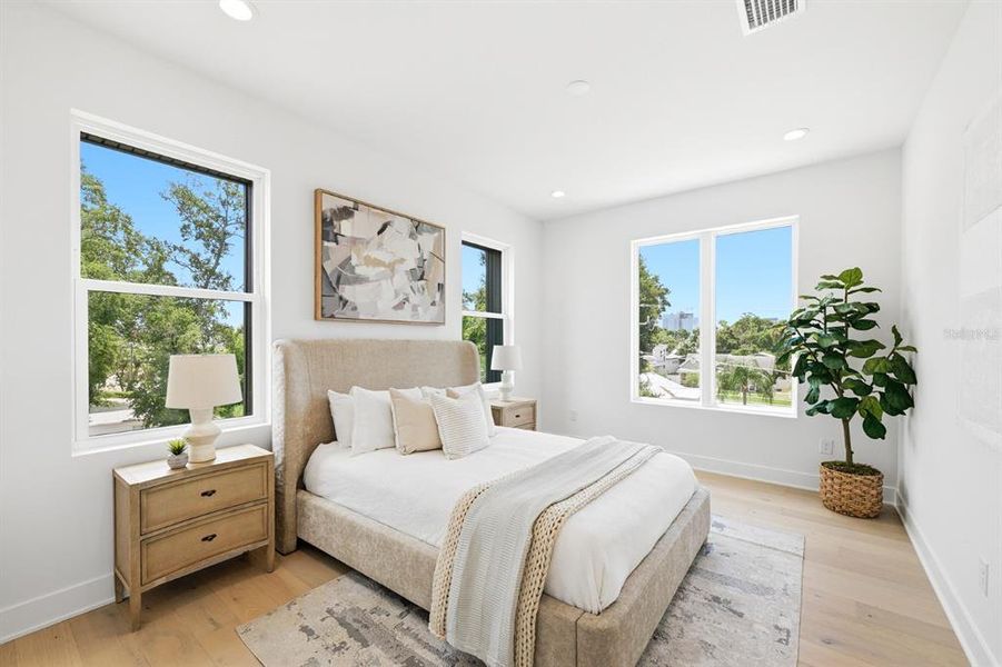 Furnished interior view inside a new home in , Tampa (Image 10).