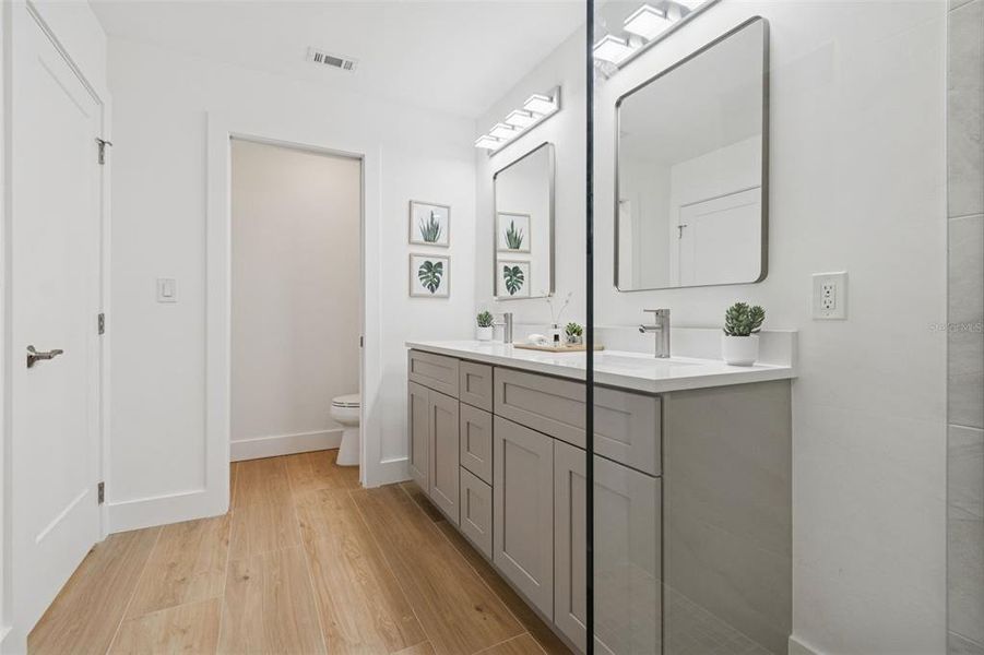 Furnished interior view inside a new home in , Sarasota (Image 16).