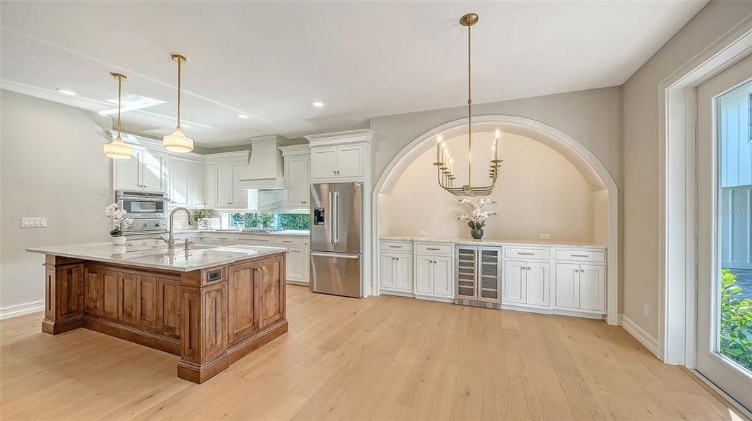 Furnished interior view inside a new home in , Sarasota (Image 42).