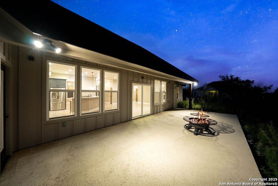 Front exterior of a new home in , Kerrville, TX, highlighting curb appeal (Image 25).