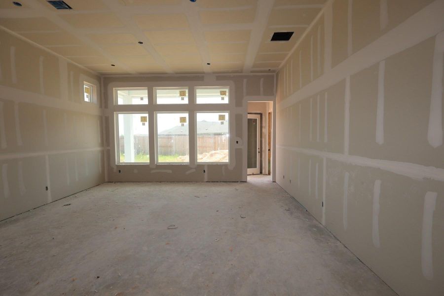 In-progress construction of a new home in Jordan Ranch - Terrace Collection, Fulshear, TX (Image 7).