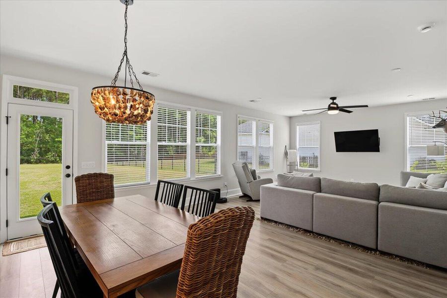 Furnished interior view inside a new home in , Huger (Image 12).