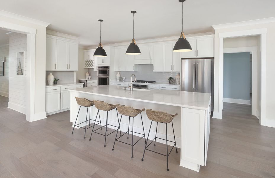 Furnished interior view inside a new home in Del Webb North Myrtle Beach, Myrtle Beach (Image 8).