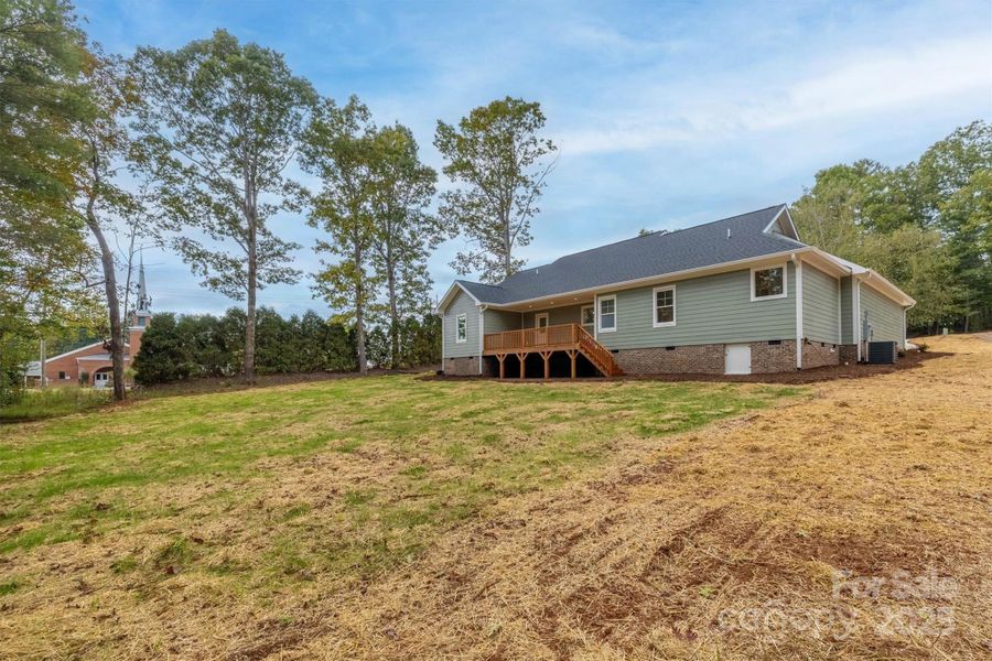 Exterior details and patio area of a home in , Morganton (Image 20).