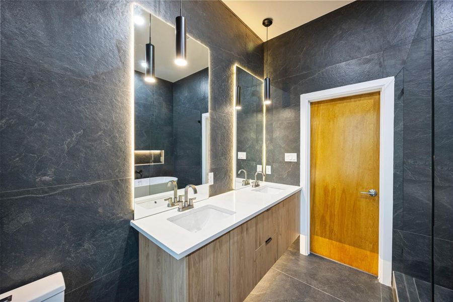 Primary Bathroom- Black option