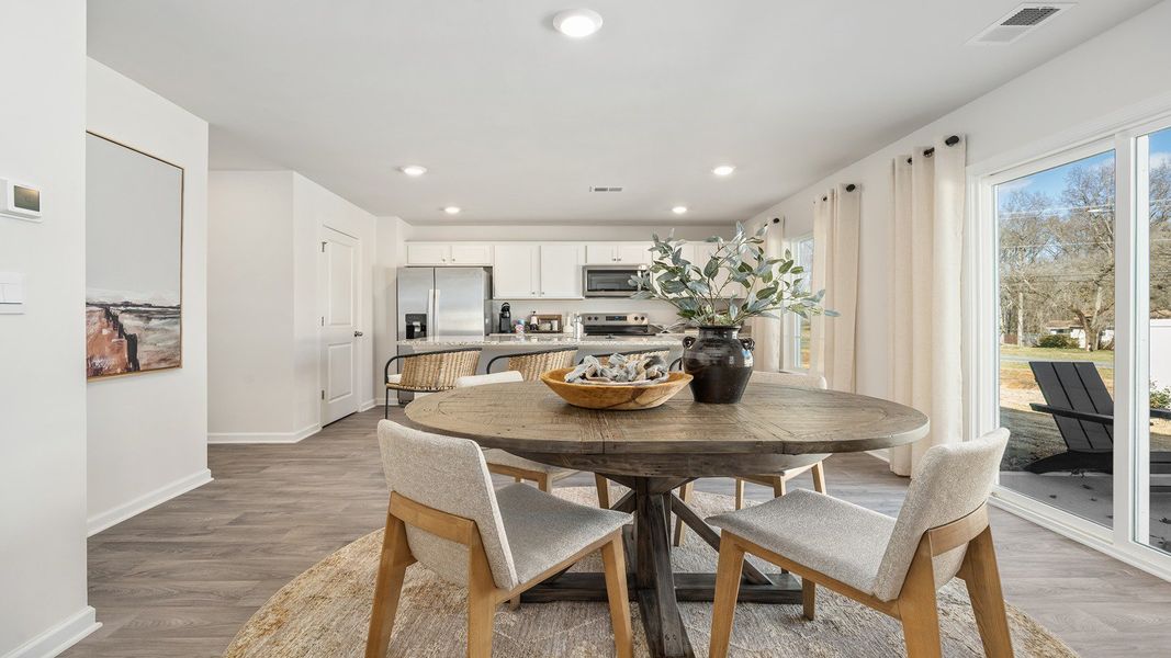 Representative furnished interior of a home built from the Belhaven by D.R. Horton in Middleton, Greensboro (Image 9).