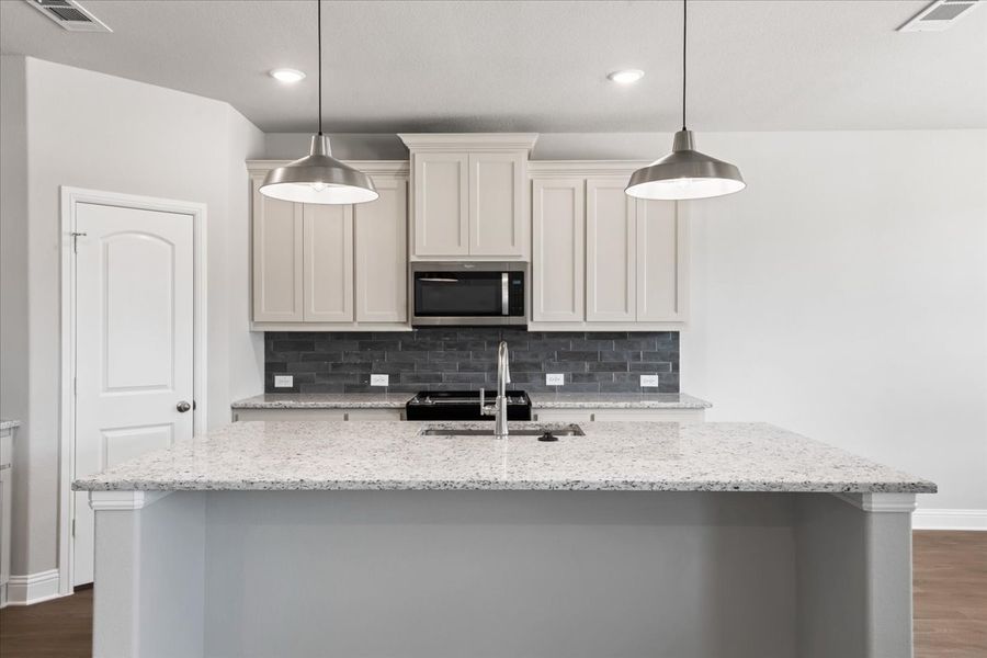 Furnished interior view inside a new home in The Ranches at Valley View, Springtown (Image 13).