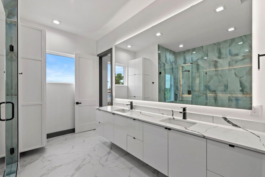 Furnished interior view inside a new home in , Houston (Image 11). Furnished interior view inside a new home in , Houston (Image 11).