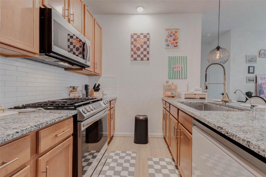 Furnished interior view inside a new home in , Katy (Image 12).