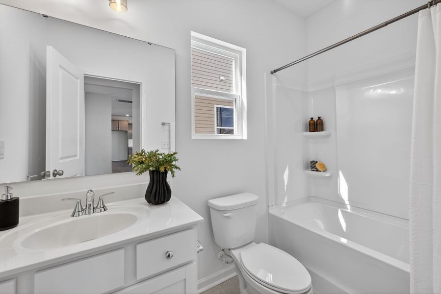 Furnished interior view inside a new home in Nathans Ridge, Lillington (Image 16).