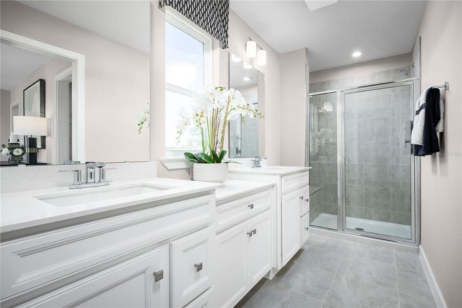 Furnished interior view inside a new home in , San Antonio (Image 14).