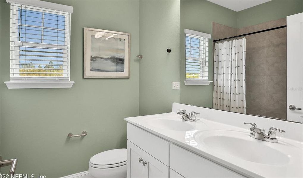 Furnished interior view inside a new home in Wilford Preserve, Orange Park (Image 28). Furnished interior view inside a new home in Wilford Preserve, Orange Park (Image 28).
