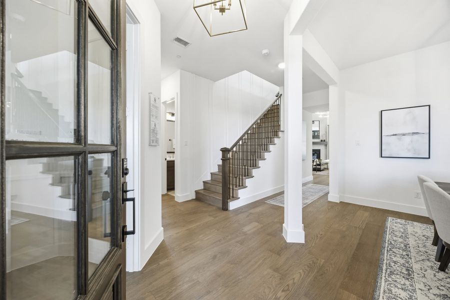 Furnished interior view inside a new home in Providence Cove, McKinney (Image 6).