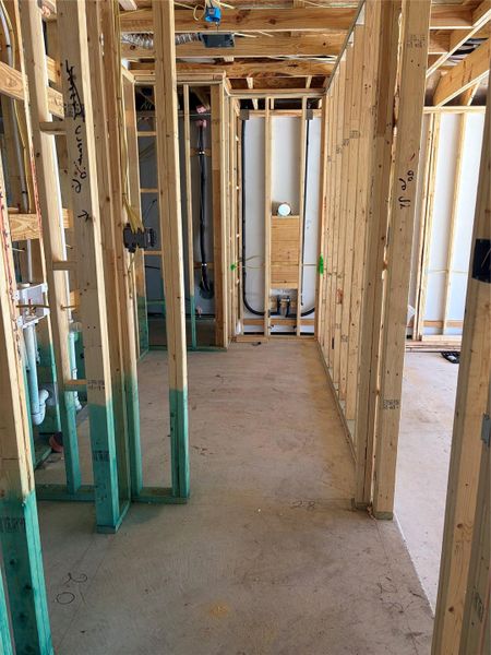 In-progress construction of a new home in Highland Village, Georgetown, TX (Image 17).