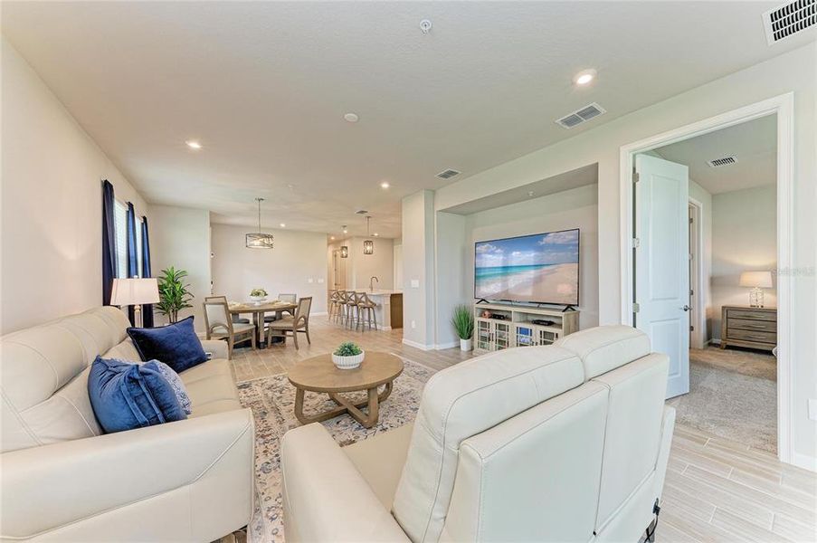 Furnished interior view inside a new home in Wellen Park, Venice (Image 6).