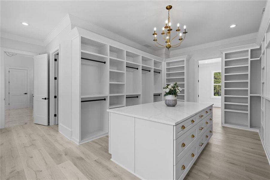 Furnished interior view inside a new home in , Dacula (Image 39).