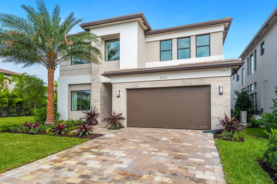 Representative exterior photo of a completed home built from the Samoa by GL Homes in Lotus Edge, Boca Raton, FL (Image 2).