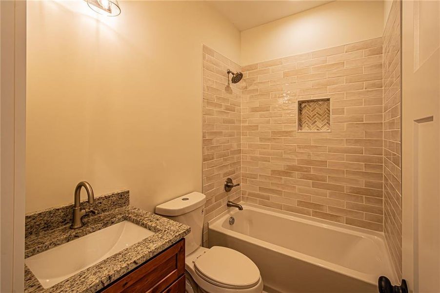 Furnished interior view inside a new home in , Dawsonville (Image 14).