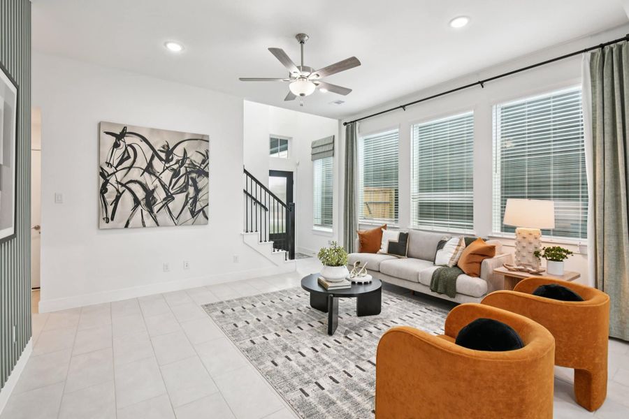 Furnished interior view inside a new home in Jubilee, Hockley (Image 17).