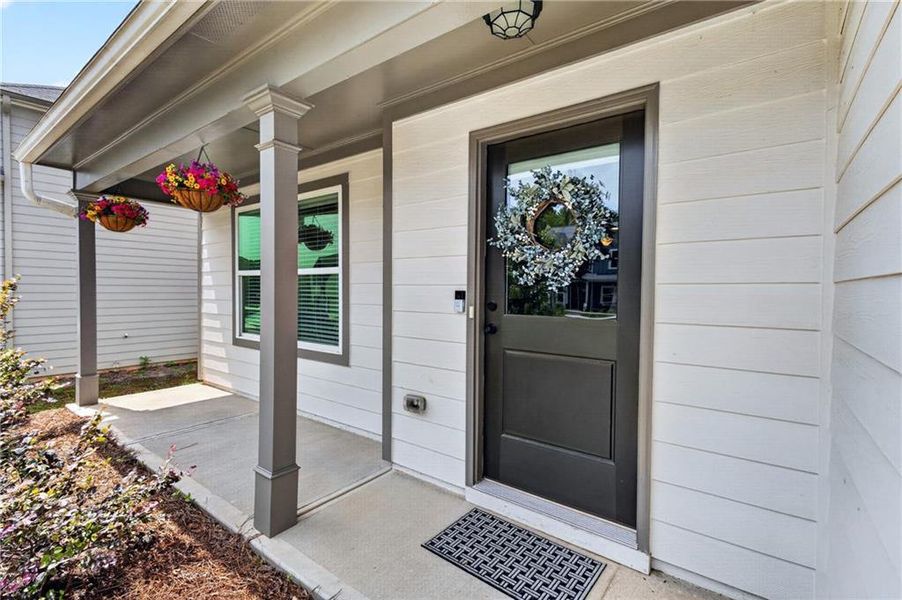 Exterior details and patio area of a home in , Braselton (Image 3).