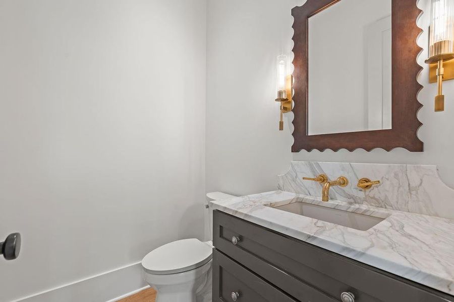 Furnished interior view inside a new home in , Clarkesville (Image 8).