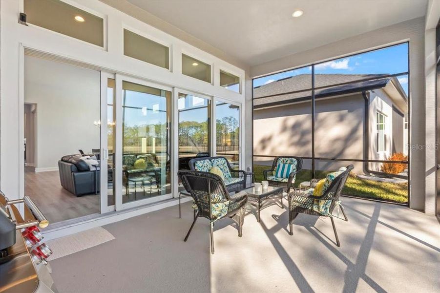 Exterior details and patio area of a home in Woodhaven, Port Orange (Image 31). Exterior details and patio area of a home in Woodhaven, Port Orange (Image 31).