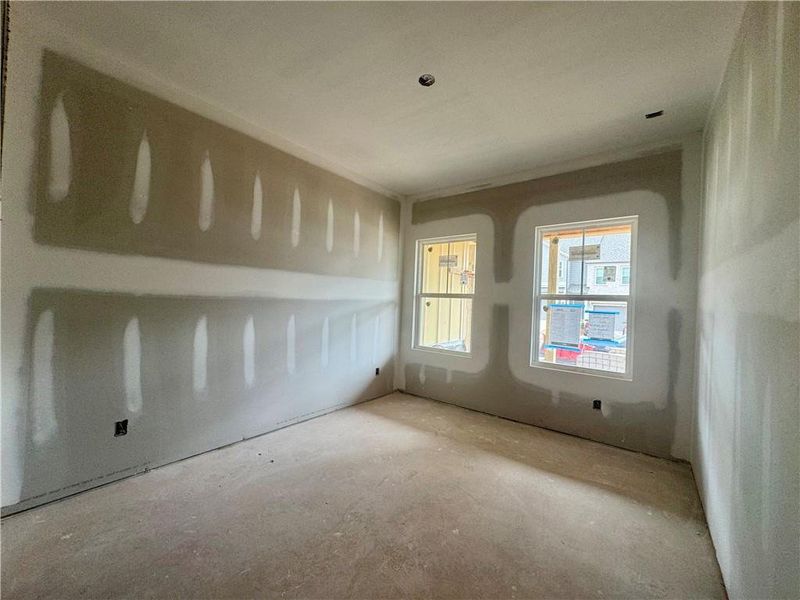 In-progress construction of a new home in Eastlyn Crossing, Flowery Branch, GA (Image 10).