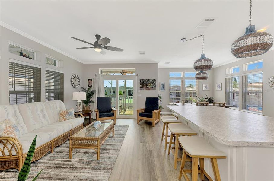 Furnished interior view inside a new home in , Venice (Image 4).