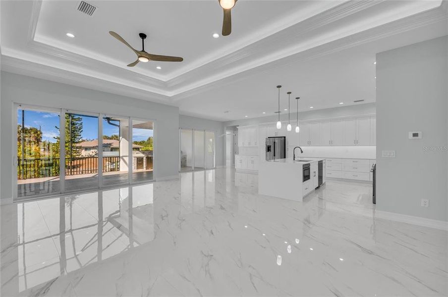 Spacious, unfurnished interior of a new home in , Port Charlotte (Image 41).