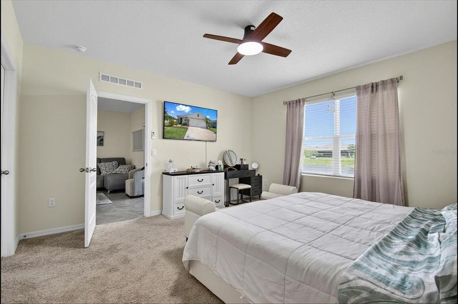 Furnished interior view inside a new home in , Ormond Beach (Image 28). Furnished interior view inside a new home in , Ormond Beach (Image 28).