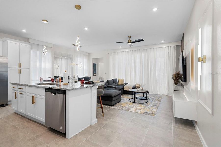 Furnished interior view inside a new home in , Kissimmee (Image 21).