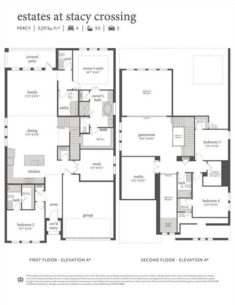 Designed for comfort, style and functionality, our Percy floor plan is the dream home your family deserves!