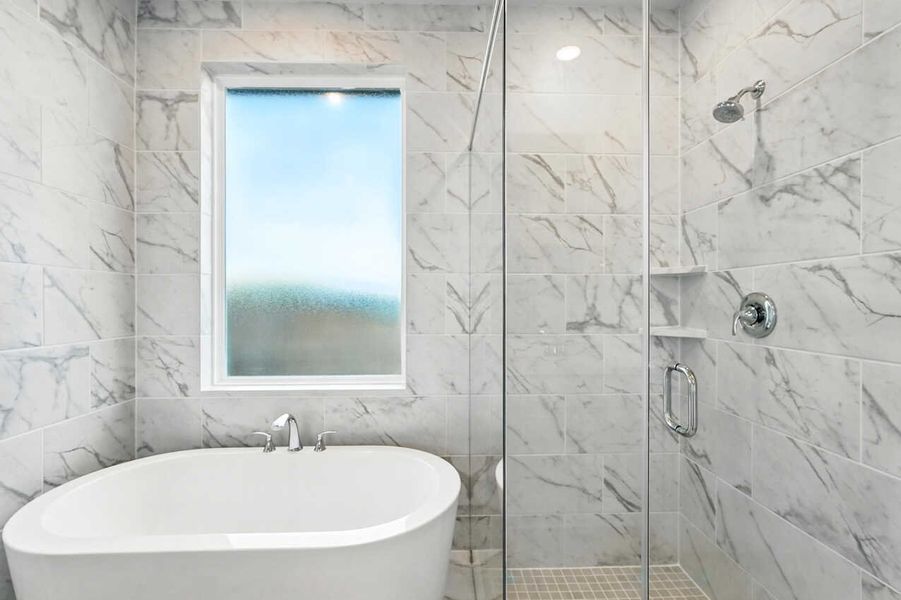 Representative Primary Bathroom - some options shown