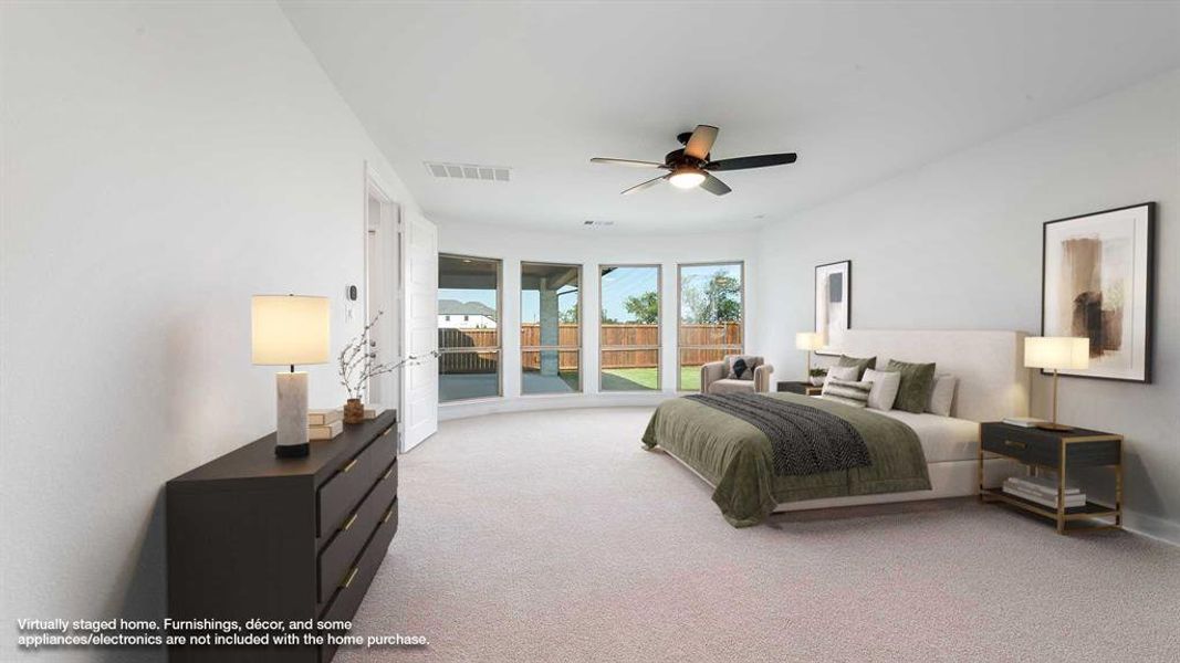 Furnished interior view inside a new home in North Sky 65', Celina (Image 7). Furnished interior view inside a new home in North Sky 65', Celina (Image 7).