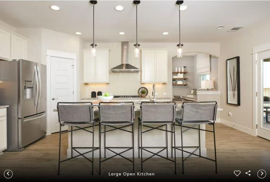 Interior photos- Photo of Pulte model home with same floor plan, not of actual home listed.