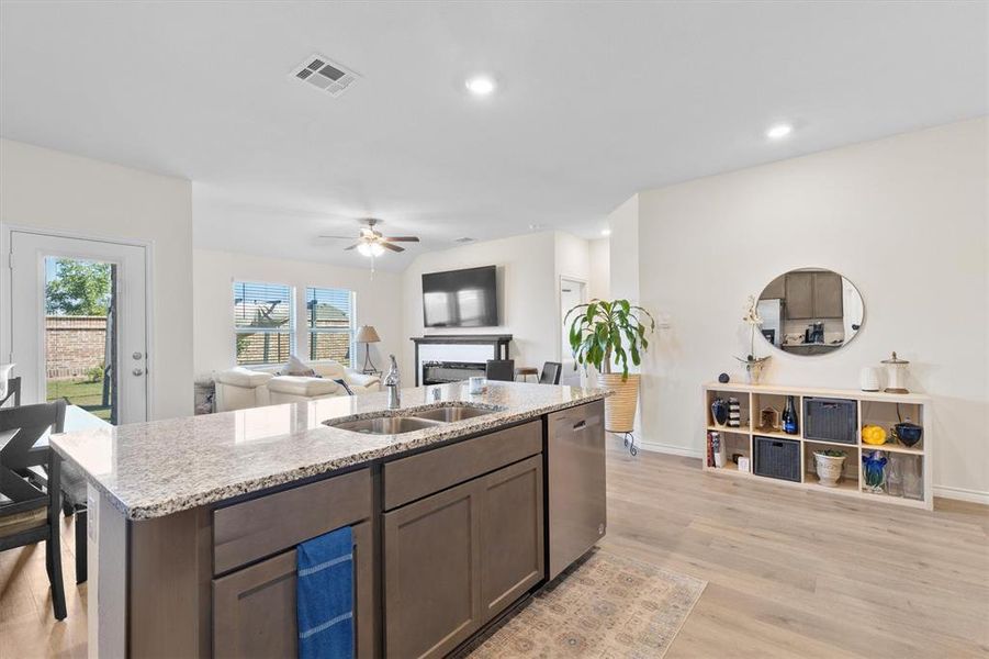 Furnished interior view inside a new home in Winchester Crossing, Princeton (Image 10). Furnished interior view inside a new home in Winchester Crossing, Princeton (Image 10).