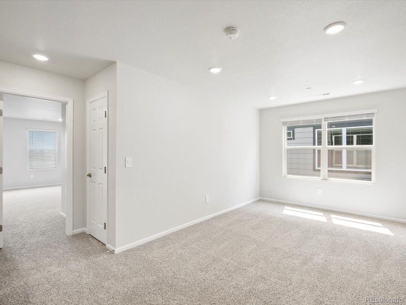 Spacious, unfurnished interior of a new home in Poudre Heights: The Meadow Collection, Windsor (Image 15). Spacious, unfurnished interior of a new home in Poudre Heights: The Meadow Collection, Windsor (Image 15).