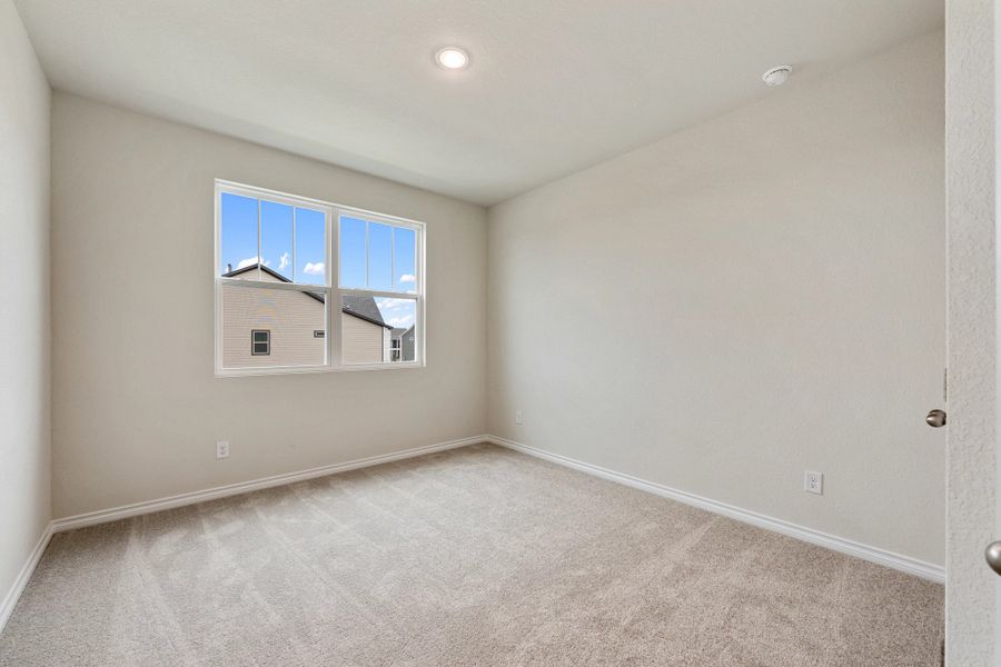 Spacious, unfurnished interior of a new home in The Cottages at Lariat, Liberty Hill (Image 43).