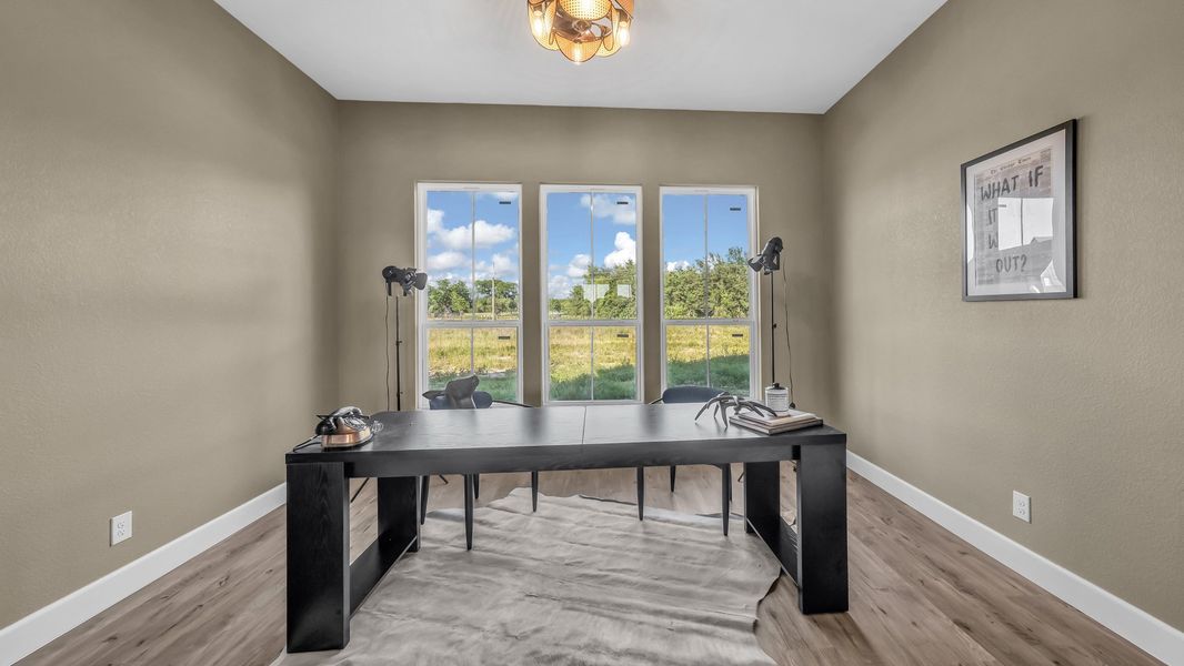 Furnished interior view inside a new home in Oak Water Ranch, Granbury (Image 8). Furnished interior view inside a new home in Oak Water Ranch, Granbury (Image 8).